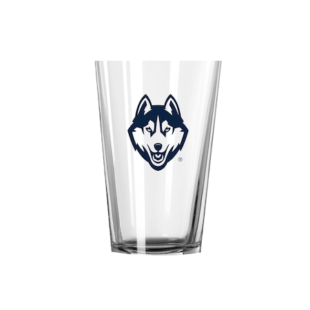 Logo Brands UConn 16oz Gameday Pint Glass 226-G16P-1